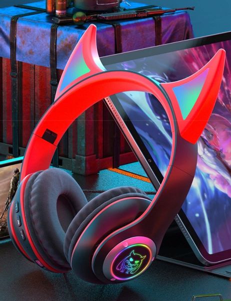 SŁUCHAWKI BEZPRZEWODOWE ŚWIECĄCE DEVIL BLUETOOTH zdjęcie 6