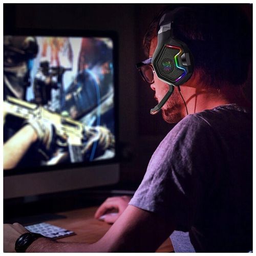 ONIKUMA K10 PRO SŁUCHAWKI GAMINGOWE Z MIKROFONEM DLA GRACZY DO GRANIA RGB na Arena.pl