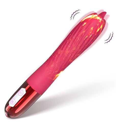 Podgrzewany wibrator z języczkiem na Arena.pl