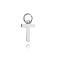 MINET Srebrny wisiorek mała litera „T”
