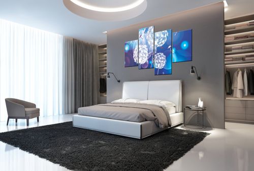 Obraz 120X70 Dmuchawce Abstrakcja Tle na Arena.pl
