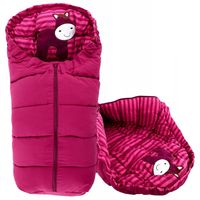 Śpiworek do wózka 4w1 COW BURGUNDY