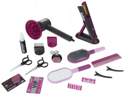 Zestaw Fryzjerski z Suszarka i Lokówka Akcesoria 20 elementów Barber na Arena.pl