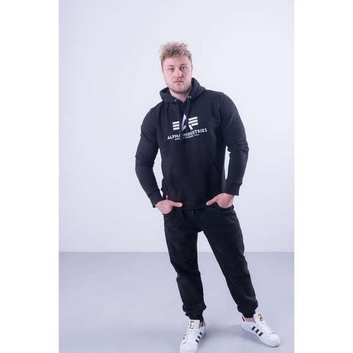 Alpha Industries BASIC HOODY 03 BLACK Rozmiar - M na Arena.pl