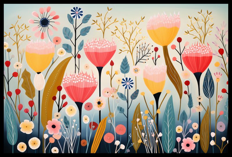 Plakat 60x40cm Ogród Marzeń zdjęcie 2