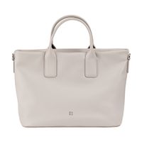 Elegancki damski skórzany kuferek z paskiem DUDU