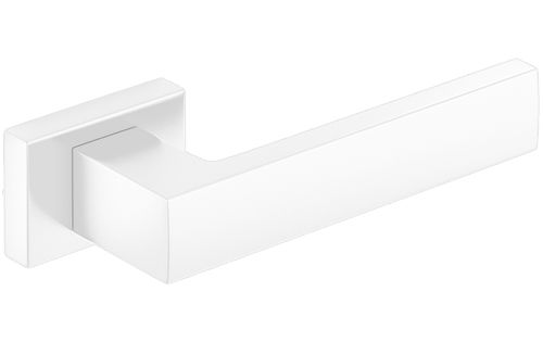 KLAMKA DRZWIOWA PREMIUM FOCUS RT KOLOR BIAŁY zdjęcie 1