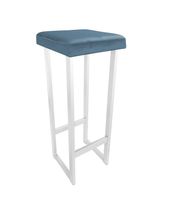 Hoker krzesło barowe ALEX 90cm podstawa biała MG33