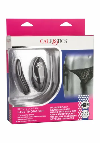 calexotics remote control lace thong set z bezprzewodowym sterowaniem na Arena.pl