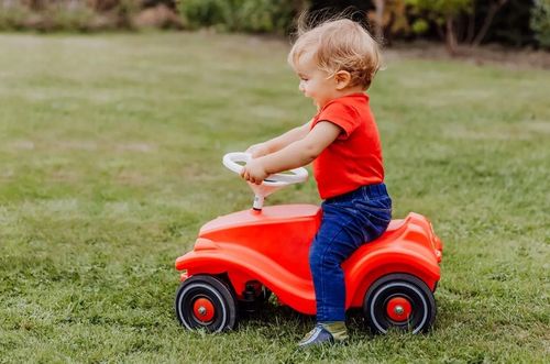 Mercedes C-Class Pojazd Z Rączką Dla Dzieci Jeźdźik Autko Pchacz Biały 12m+ na Arena.pl