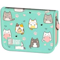 PIÓRNIK 2-KLAPKOWY BEZ WYPOSAŻENIA CHARMING CATS ST.RIGHT