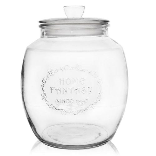 Duży Pojemnik Szklany Słoik na Żywność Produkty Sypkie Ciastka Kawę 2,2L na Arena.pl