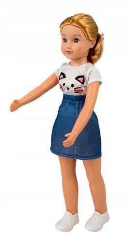 SMILY PLAY Duża lalka 70 cm księżniczka długie włosy na Arena.pl