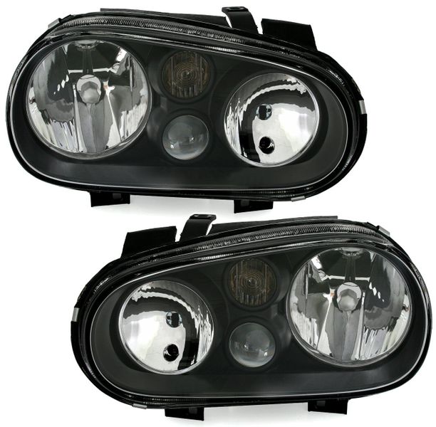 LAMPY Reflektory Do  VW GOLF IV 4 Od 1997 Do 2003 DEPO HALOGEN  NOWE H7/H1 zdjęcie 3
