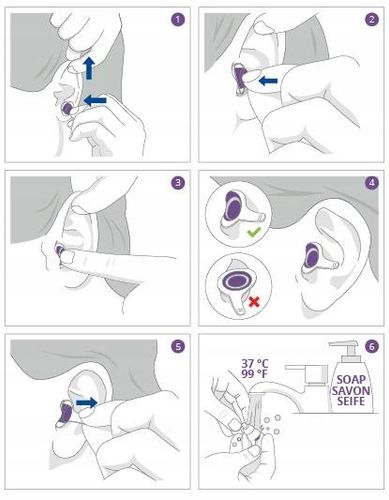 SleepDeep ALPINE dwupak multisize multipack zatyczek do spania dwa na Arena.pl