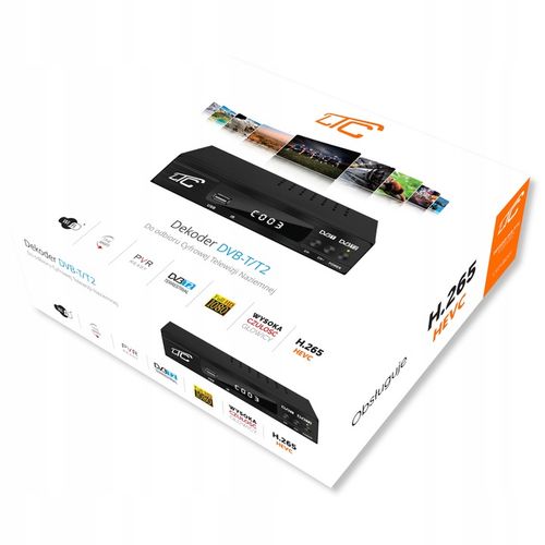 TUNER TV NAZIEMNA HD DEKODER DVBT2 WIFI H.265 HEVC na Arena.pl