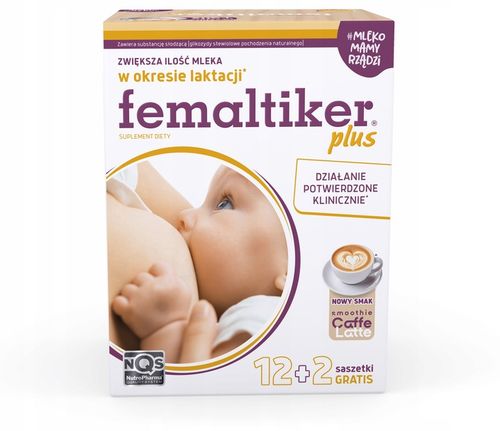 Femaltiker plus caffe latte smoothie na Arena.pl