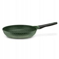 Granitowa PATELNIA INDUKCJA 28cm DUŻA patelnia NIEPRZYWIERAJĄCA Green Husk