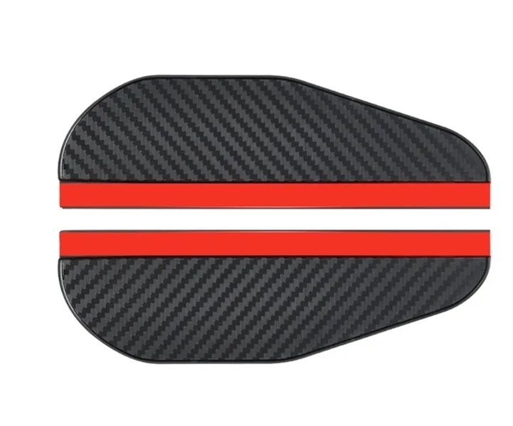 Daszek lusterka osłona przeciwdeszczowa carbon 3M zdjęcie 1