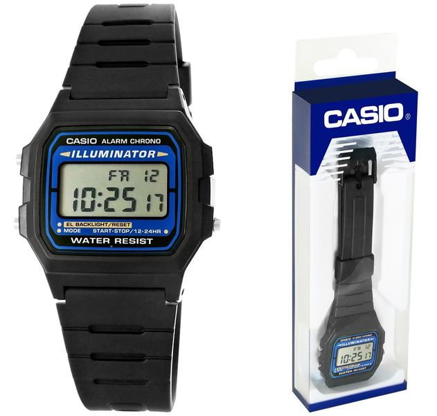 Zegarek Męski CASIO F-105W-1AWYEF CASIO zdjęcie 1