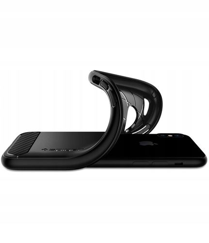 SPIGEN RUGGED ARMOR - ETUI GUMOWE DO IPHONE X/10 na Arena.pl