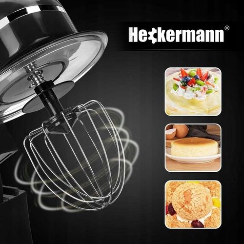 ROBOT KUCHENNY PLANETARNY WIELOFUNKCYJNY MIKSER HECKERMANN 2200W MISA 6,2l na Arena.pl