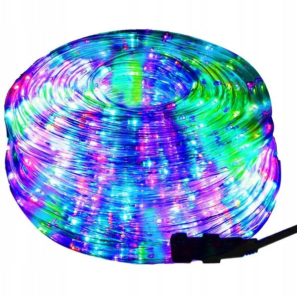 LAMPKI CHOINKOWE WĄŻ 720LED 30m MULTI ZEWNĘTRZNY PROGRAMATOR MULTIKOLOR zdjęcie 10