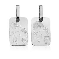 SREBRNY MEDALIK NA PIERWSZĄ KOMUNIĘ DZIEWCZYNKA I CHŁOPIEC SREBRO PRÓBY 925 GRAWER GRATIS!