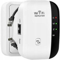2X Wzmacniacz sygnału Wi-FI Mocny Repeater Access Point Router 300 Mb/s 2.4