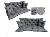 Poduszka na ławkę hustawkę 180x60x50 poduszka ogrodowa wodoodporna