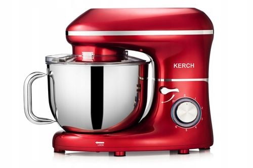 ROBOT KUCHENNY PLANETARNY MIKSER Z MISĄ KERCH MYCHEF 4000W RED 6,2L na Arena.pl