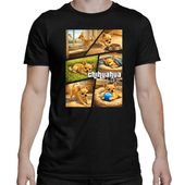 Chihuahua life - męska koszulka na prezent M Czarny T-shirt - męski PIES