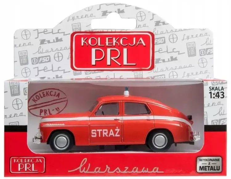Kolekcja PRL-u. Warszawa M20, straż zdjęcie 1