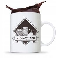 Kubek Prezent Krawcowej Krawca Najlepsza Krawcowa Z Nadrukiem Ze Zdjęciem