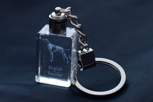 Pointer brelok kryształowy z psem Art-Dog na Arena.pl