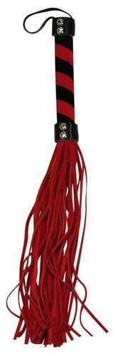 flogger bad kitty czarno czerwony 38 cm na Arena.pl