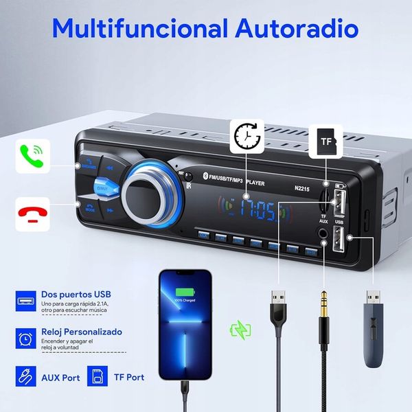 Radio samochodowe N2215 zdjęcie 3