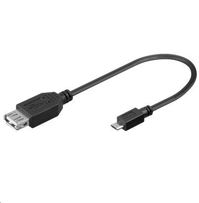 MicroConnect USB A - B Micro  F-M 0,20m zdjęcie 1