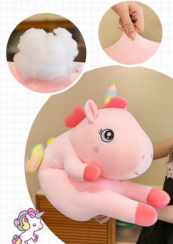 DŁUGI jednorożec MASKOTKA PLUSZAK 110cm na Arena.pl