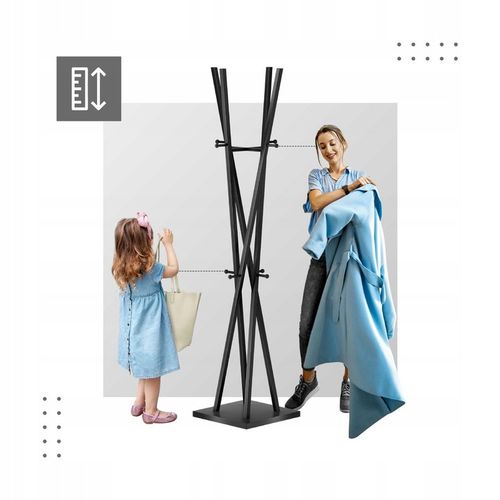 Stojak na ubrania MARK ADLER wieszak na odzież kurtki 12 haczyków na Arena.pl