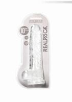 realistyczne dildo z jądrami realrock 25 cm