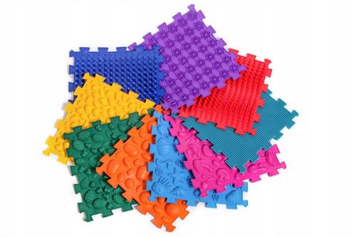 Mata ortopedyczna sensoryczna Ortek MIX 9 puzzle na Arena.pl