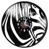 Zegar ścienny z płyty winylowej Zebra 142.14