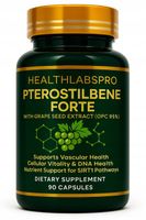 OPC z winogron + Pterostylben ( lepszy Trans Resweratrol ) 90 kapsułek
