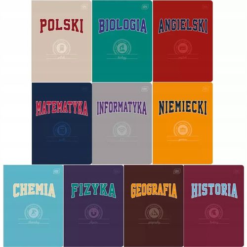 BIC WYPRAWKA SZKOLNA ZESZYTY TEMATYCZNE ZESTAW DO SZKOŁY klasa 4-8 na Arena.pl