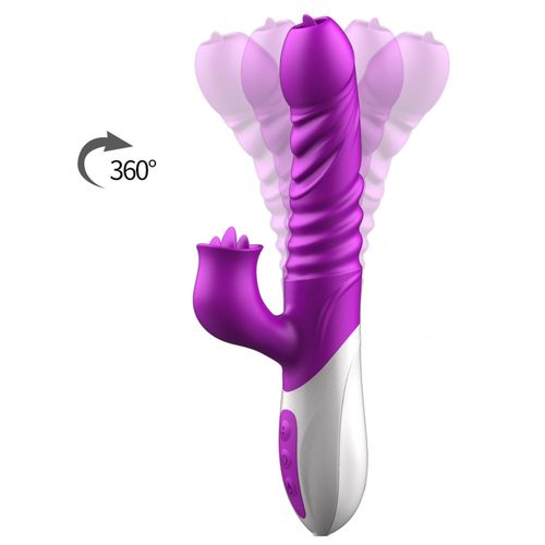 wibrator-silicone vibrator usb 10 function and thrusting function / heating na Arena.pl