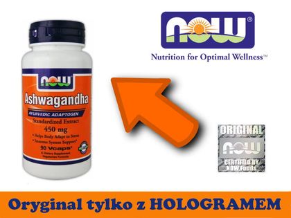 Ashwagandha Extract 450 mg - 90 Vcaps Nowfoods