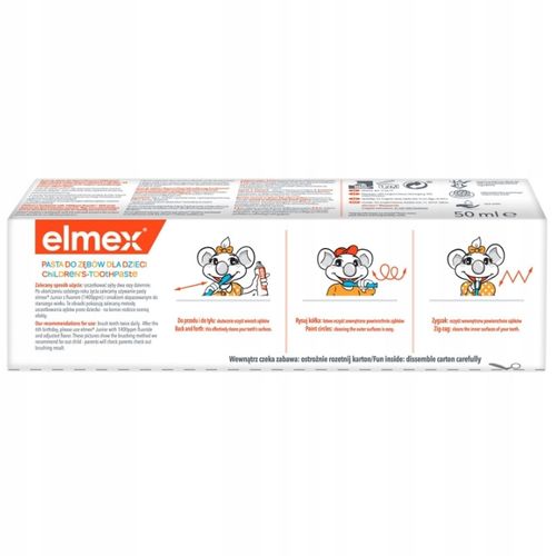 Elmex Zp 50Ml Dzieci (0-6 Lat) na Arena.pl