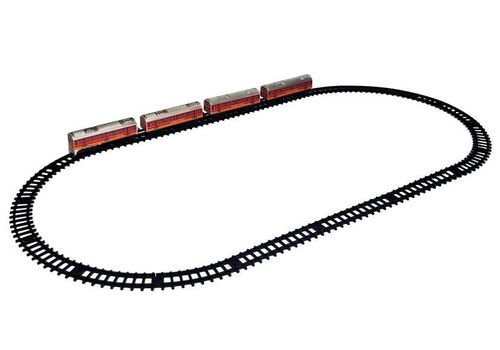 Pociąg  Kolejka Tory Na Baterie 33 Elementów na Arena.pl