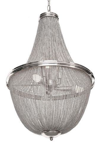 Lampa Wisząca Eclipsar Silver 50X50X76 Cm na Arena.pl